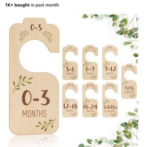 Wooden Baby Closet Dividers